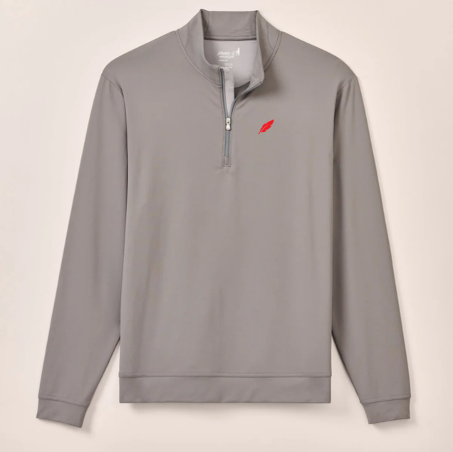 Motion Performance 1/4-Zip Feather Logo