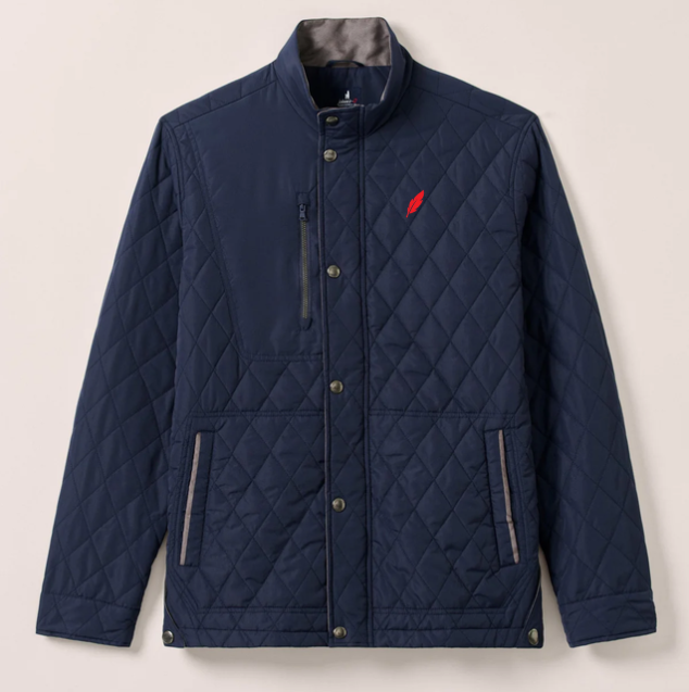 Juno Quilted Jacket Feather Logo